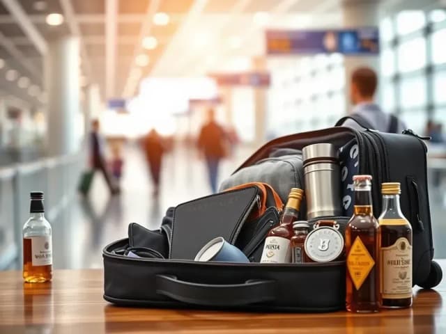 Czy w bagażu rejestrowanym można przewozić alkohol? Oto zasady i limity